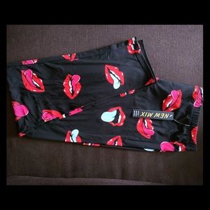 ❤️Leggings 3X-5X❤️Lips💋